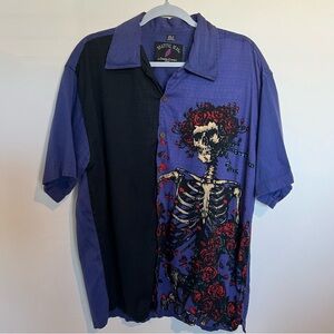 RARE Grateful Dead by David Carey Button Down Shirt Size XL